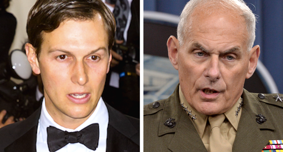 John Kelly draws a line in the sand -- demands Trump choose between him and Kushner