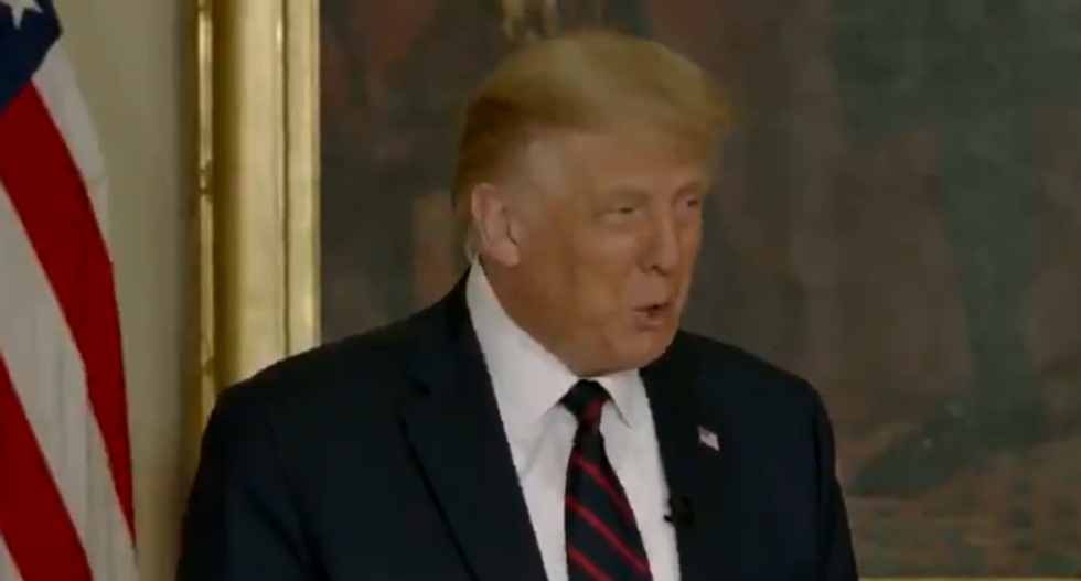 Trump at the RNC claims Democrats are the ones who want to get rid of postal workers