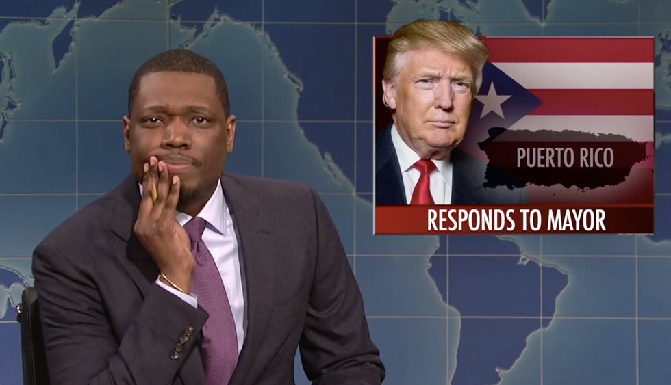 WHOA! SNL's Michael Che called Trump a b*tch on live TV