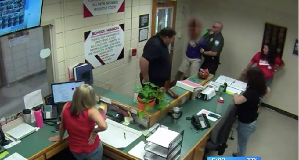 School cop mercilessly slams and beats 14-year-old Louisiana student in leaked footage