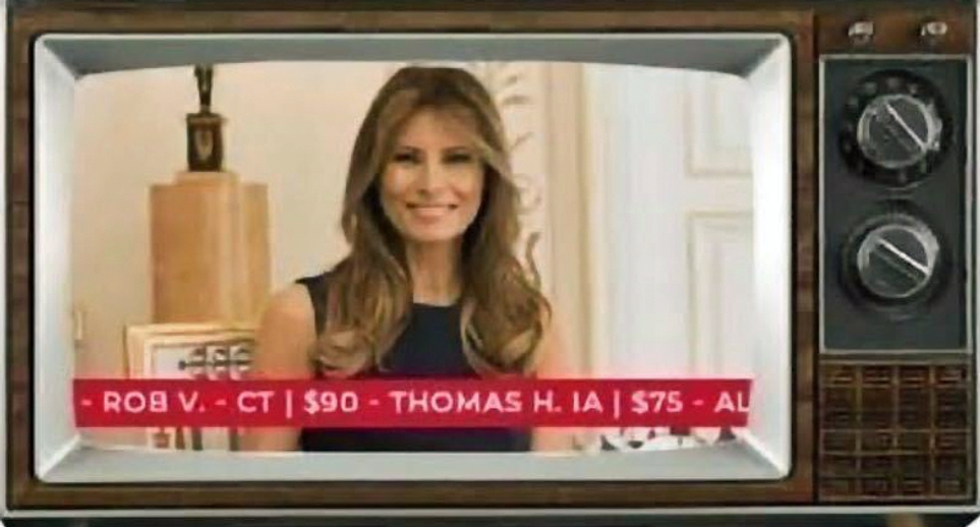 RNC selling ad space during Melania Trump’s speech delivered from the White House