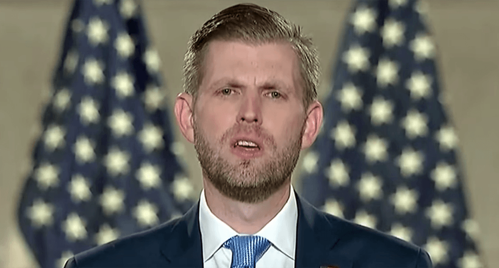 Eric Trump says his father 'literally saved Christianity'