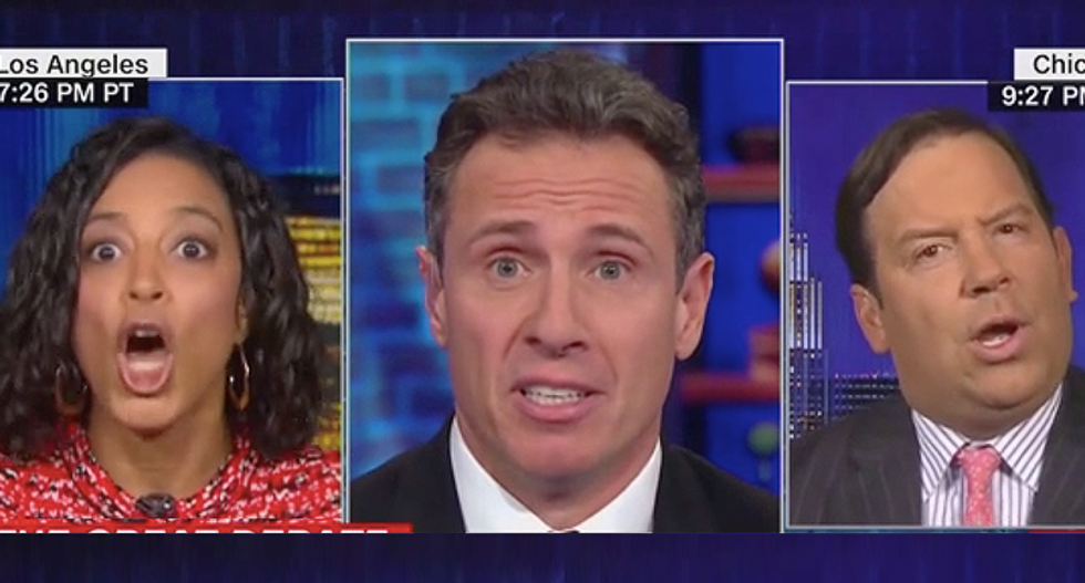 'This is over': CNN's Cuomo ends debate when conservative Steve Cortes tries to claim Antifa is worse than MAGABomber