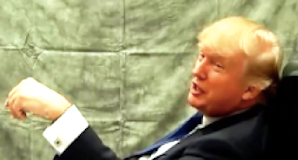 Newly revealed hot-mic video catches Trump whining about fraud case