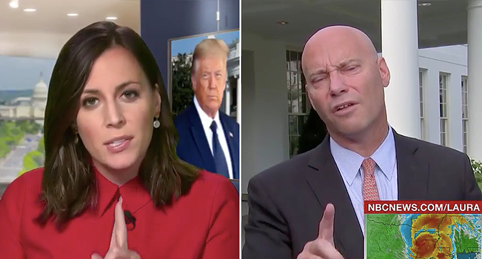 MSNBC anchor hammers Pence chief of staff for dodging questions about whether RNC exposed veterans to COVID-19