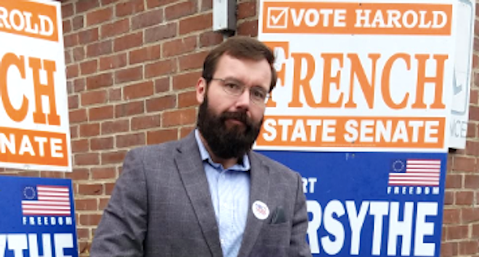 Gun-loving Republican arrested for choking his pregnant girlfriend during violent rampage