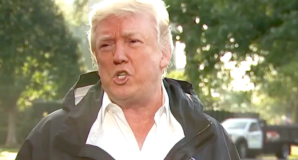 Trump complains Puerto Ricans won't aid relief: 'Their drivers have to start driving trucks'