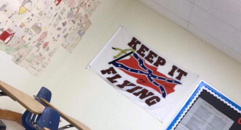 Florida students fed up with ‘libertarian’ teacher who tries to ‘trigger’ them with pro-Confederacy views