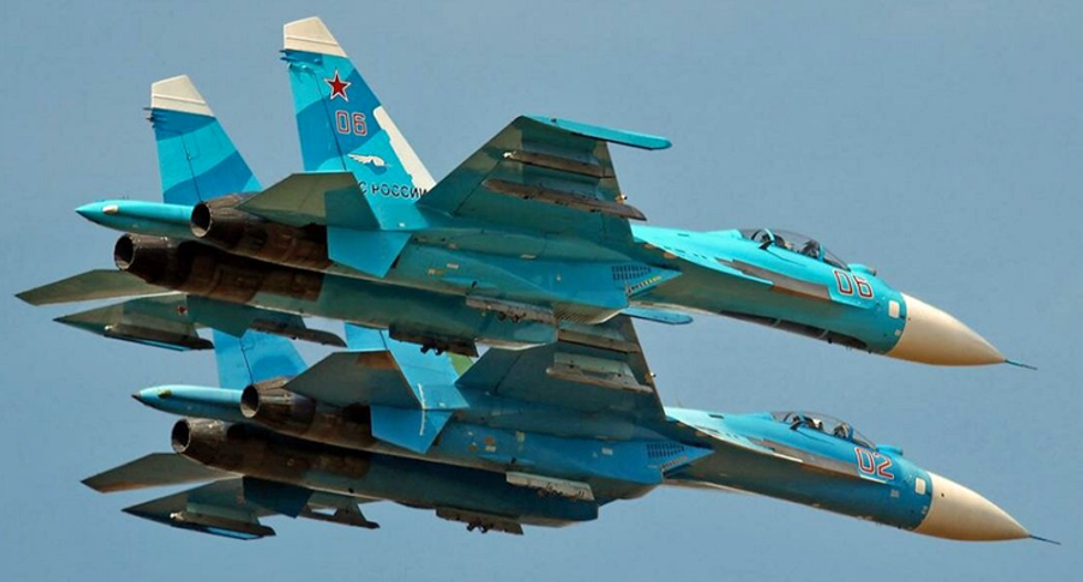Russia scrambles fighter jets to intercept U.S. Air Force planes near the Black Sea