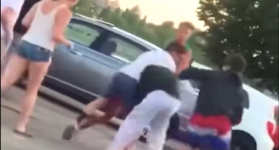 WATCH: Kenosha gunman Kyle Rittenhouse punches young woman weeks before protest killings