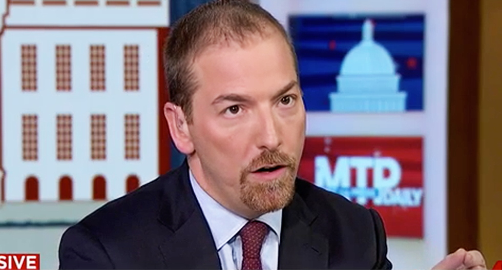 Chuck Todd goes off on BuzzFeed editor over Trump dossier: 'You just published fake news!'