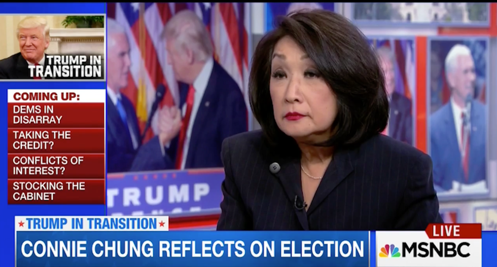 Connie Chung: Only woman who won the election is Kellyanne Conway who 'manipulated her boss perfectly’