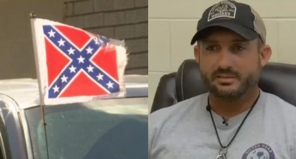 SC dad takes kids out of expensive private school because administration opposed the Confederate flag on his truck