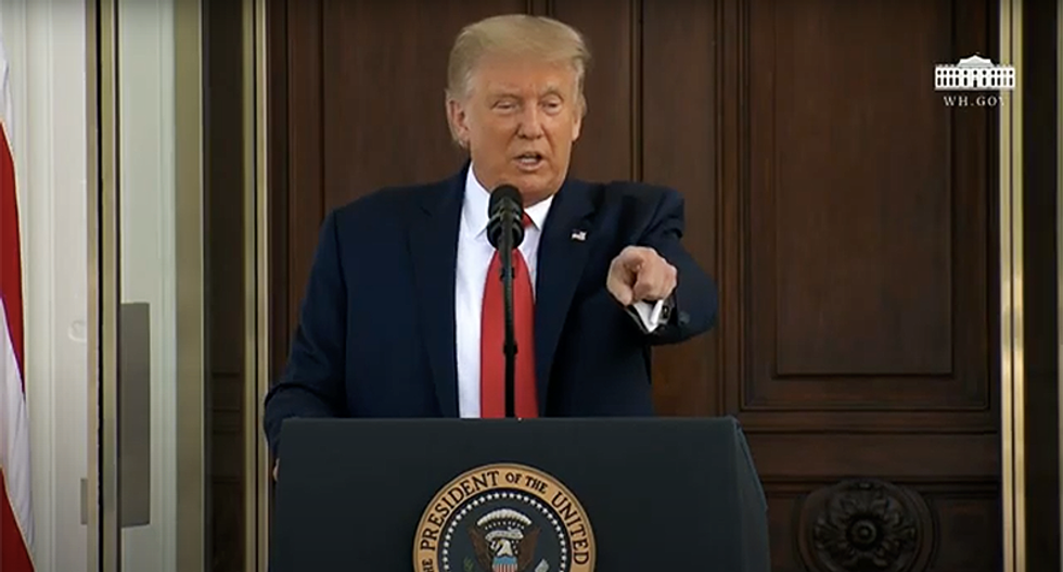 Trump ridiculed for 'rambling campaign rant' that 'makes no sense': 'Like a toddler running to burn off energy'