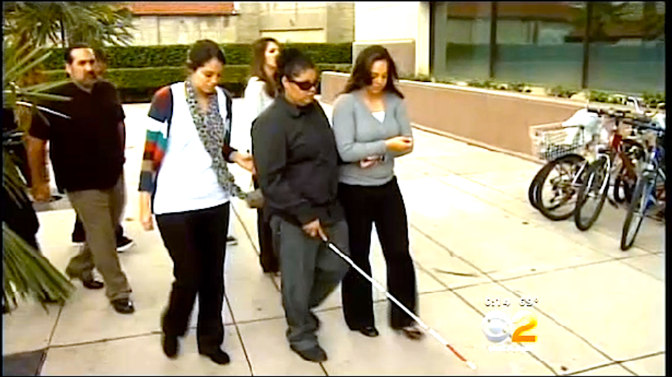 Jury can't decide if cop who destroyed woman's eyeballs with pepper spray should go to prison