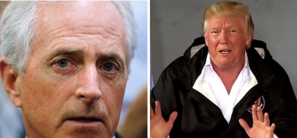 Bob Corker's office: We never begged Trump for endorsement -- he begged the senator not to retire