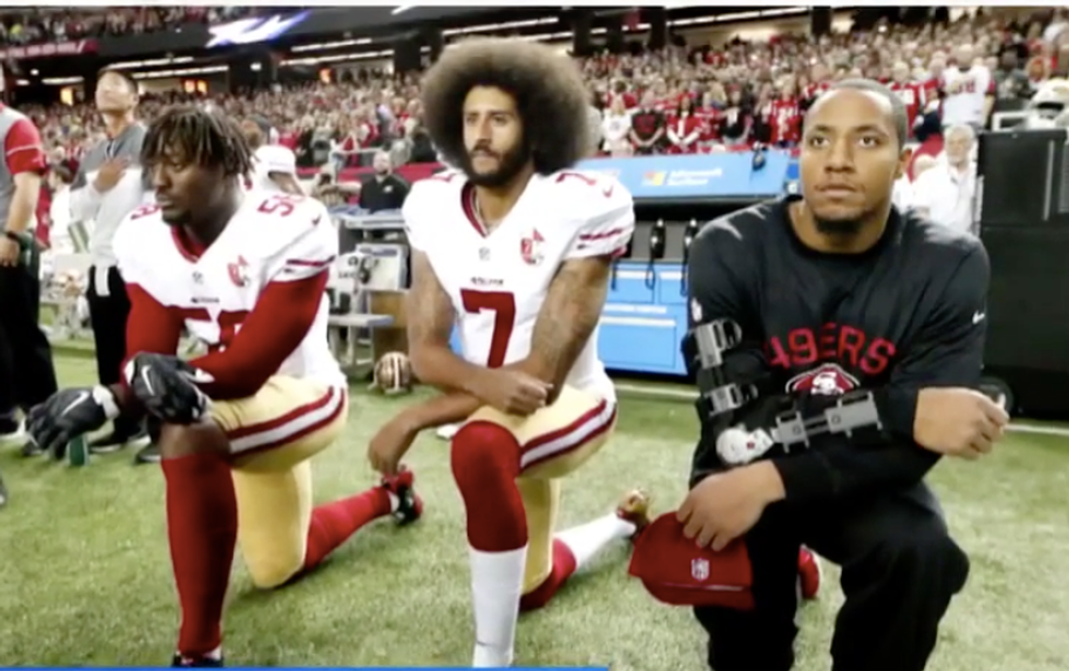 Author says Pence and Trump's attack on black athletes is fascism: 'Everyone should be enraged'