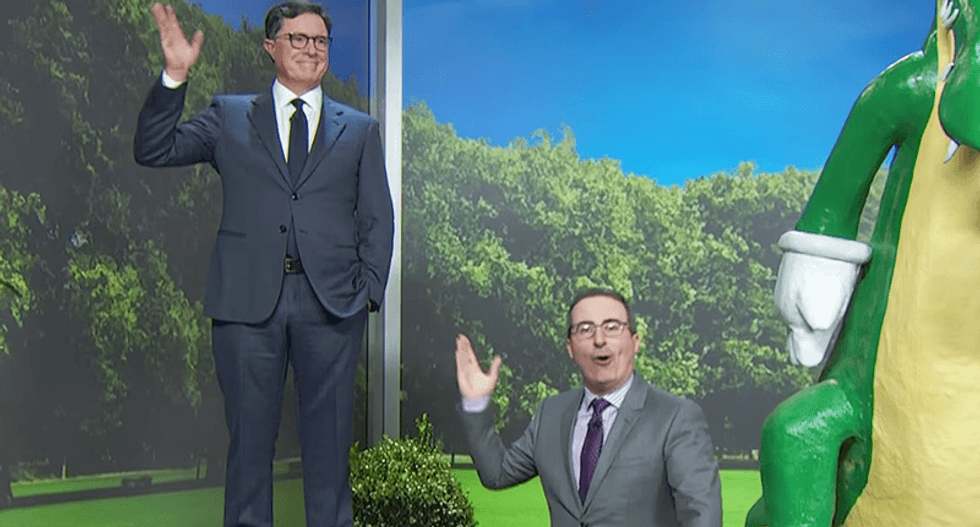 John Oliver has a better alternative than racist Confederate statues: South Carolina’s Stephen Colbert