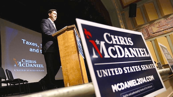 Voters in MS will choose between Tea Partier McDaniel, incumbent Cochran in GOP runoff