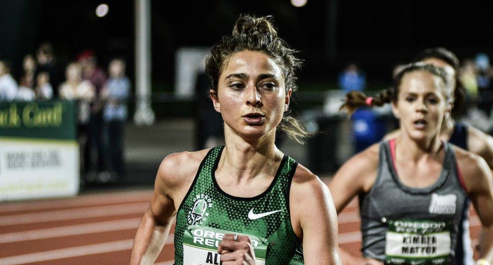 Female Olympic runner challenges Stephen Miller to prove he is athletically superior: 'I'll race him any day'