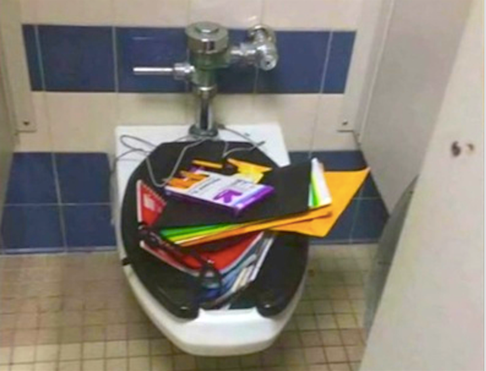 Internet slams Nebraska bullies who dumped deaf student’s backpack in toilet after photo goes viral