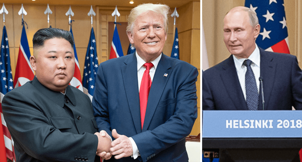 Trump praises two dictators in less than one minute at Michigan rally: Putin ‘likes me -- I like him’