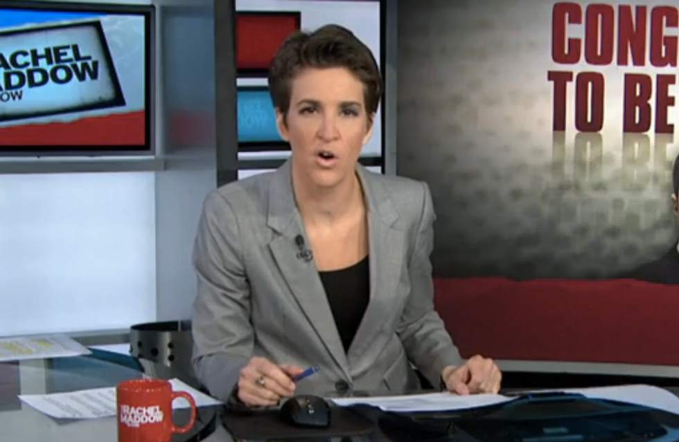 Rachel Maddow explains Benghazi flap by way of Monty Python: 'Burn the witch! Burn her!'