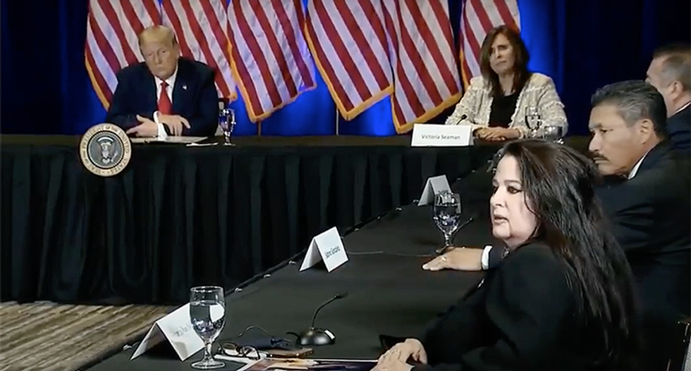 ‘I love you’: Trump praises woman at Nevada event after she says, ‘I’ll take a bullet for you’