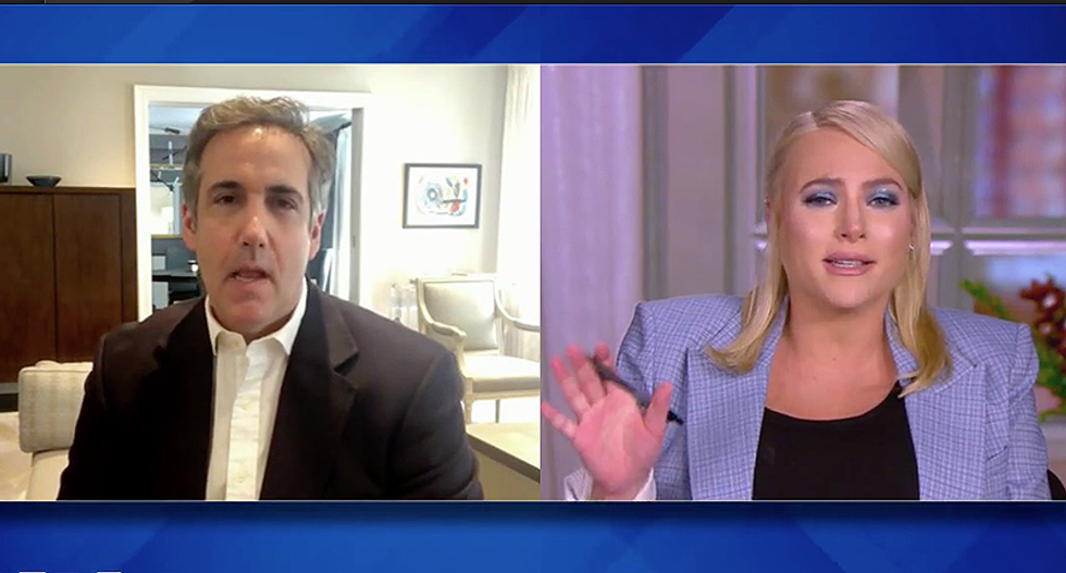 The View's Meghan McCain blows up on Michael Cohen for saying he respected her father