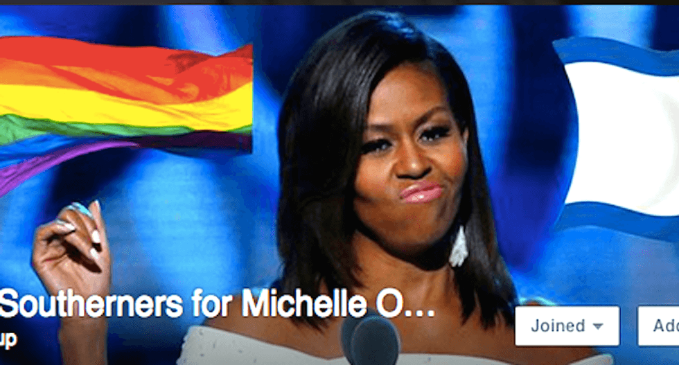 Hackers turn pro-Confederate Facebook group into celebration of Obama, Islam and LGBT rights