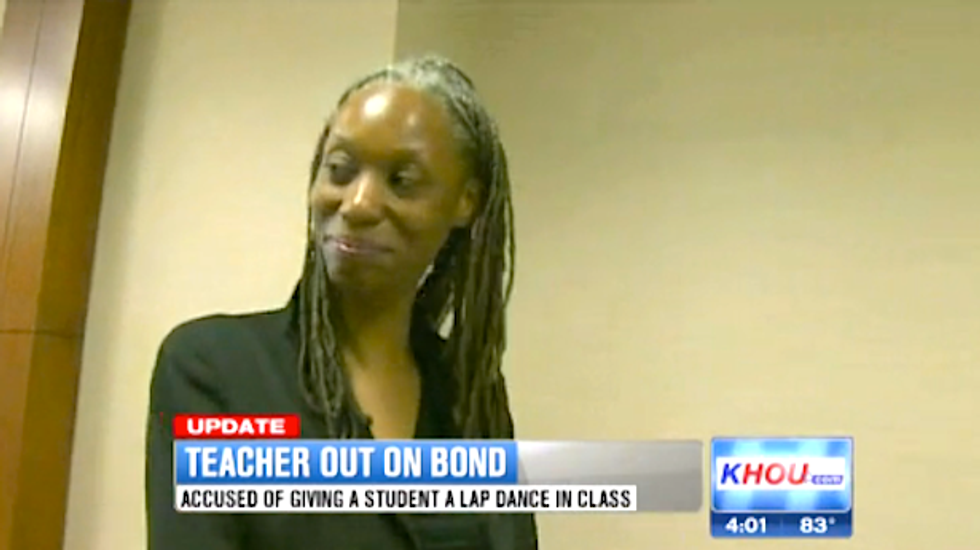 Texas teacher admits performing 4-minute classroom lap dance for 15-year-old's birthday