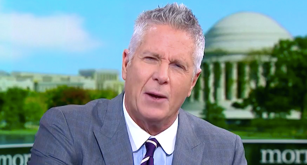 MSNBC's Donny Deutsch reveals 'insane' reason Trump may have skipped WWI ceremony on rainy day: 'His hair'