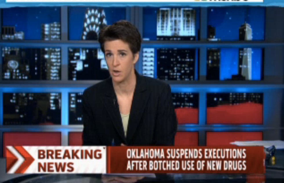Rachel Maddow guest: Botched Oklahoma execution was like watching medieval torture