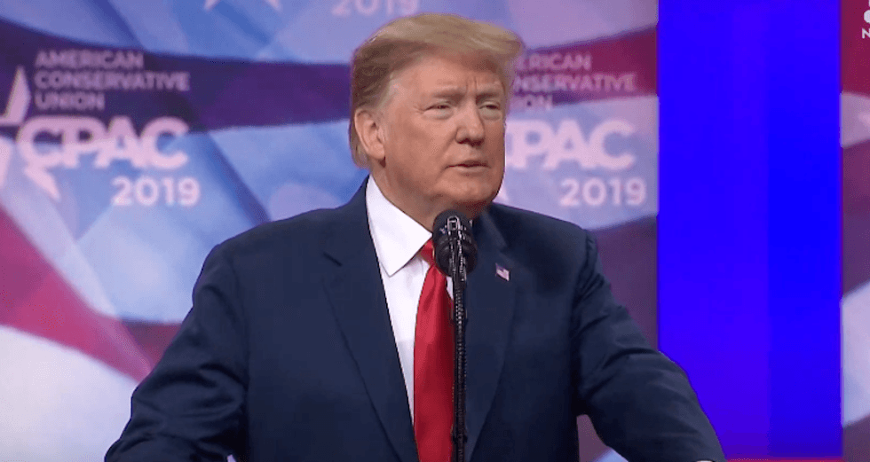 Internet mocks length of Trump's 'grievance-fest' CPAC rant: 'Longer than his first two marriages'
