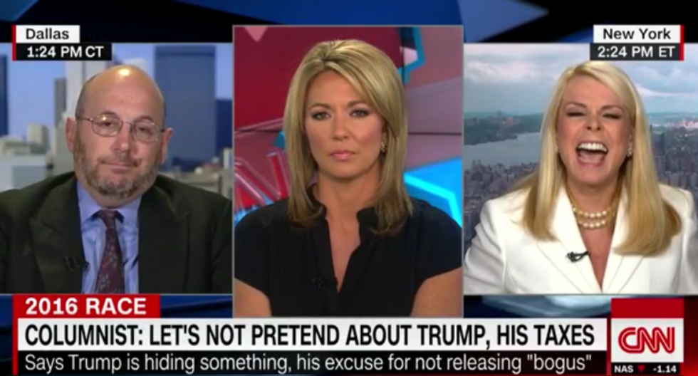 CNN segment goes off the rails as GOP surrogate rages at Trump being 'tax shamed'