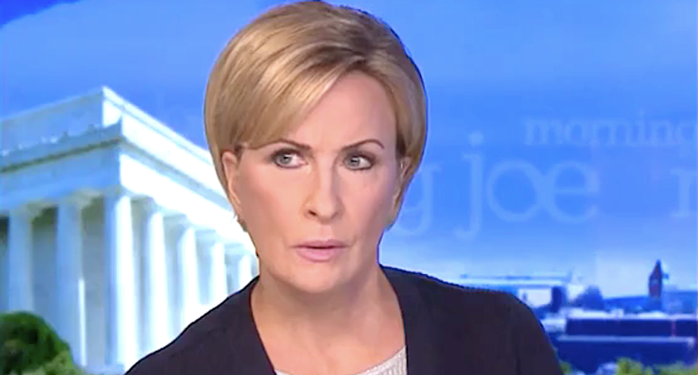 MSNBC's Mika issues 'ominous' warning about Trump and Barr: 'They're building up to something nefarious'