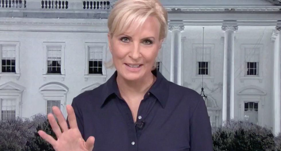 MSNBC’s Mika says Trump’s ‘strange’ lurching behavior betrays his creeping terror of Mueller