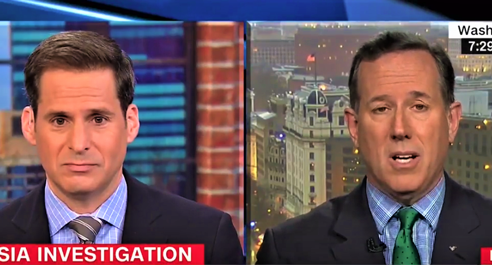 Rick Santorum shreds Trump's attacks on Mueller probe: 'Looking like he's got something to hide'