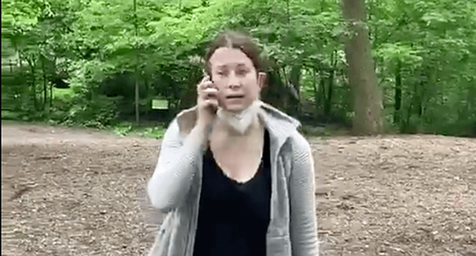 Woman allegedly involved in Central Park scandal placed on leave from job: 'We do not condone racism'