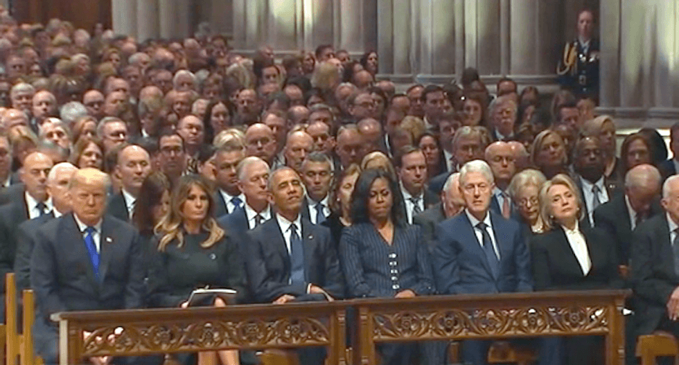 Fox News anchor Chris Wallace 'struck' by how quickly Trump spoiled the mood at George HW Bush's funeral