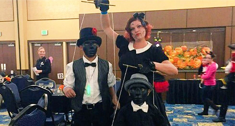 Fort Bragg busted for 'Spooktacular' Halloween party with children dressed up in blackface