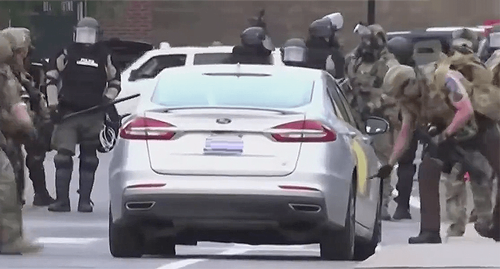 Police caught on videos slashing tires amid protests in Minneapolis