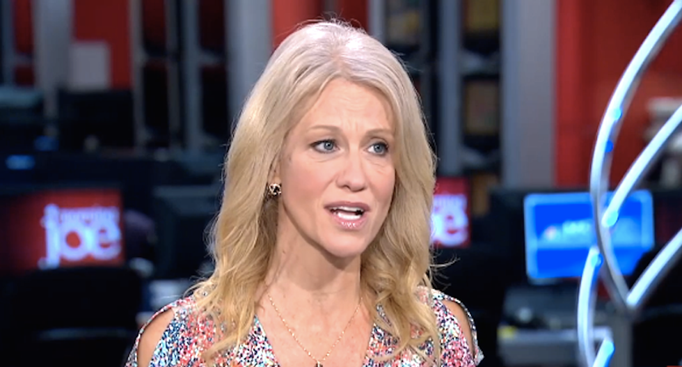 Mika Brzezinski hammers Kellyanne Conway: 'Your candidate is not accountable for anything he says'