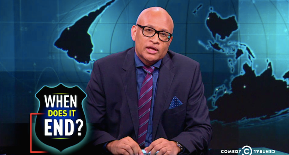 Larry Wilmore on Dubose killing: ‘In the cop’s defense — he thought he could get away with it’