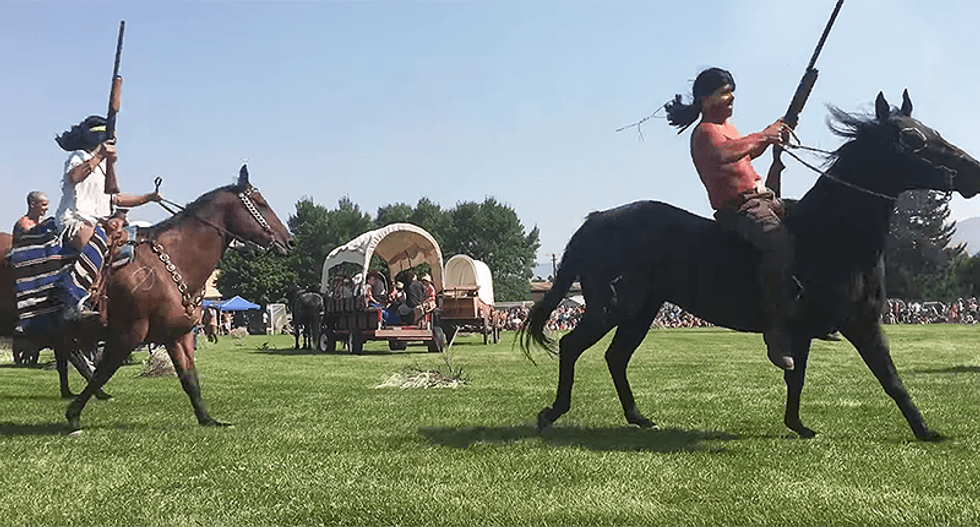 Native Americans furious about Utah festival with whites in redface reenacting a battle that never happened