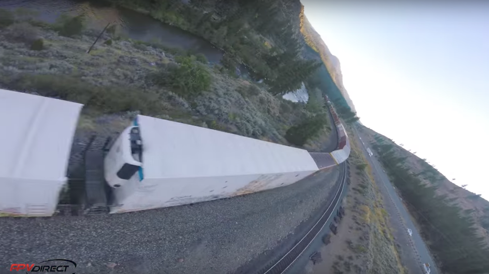 WHOA: This insane drone video makes it feel like you're flying