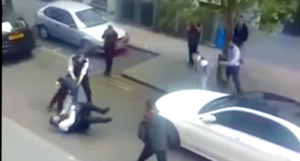 London cops stop violent attack on officers without using guns: 'Imagine if this happened in America'