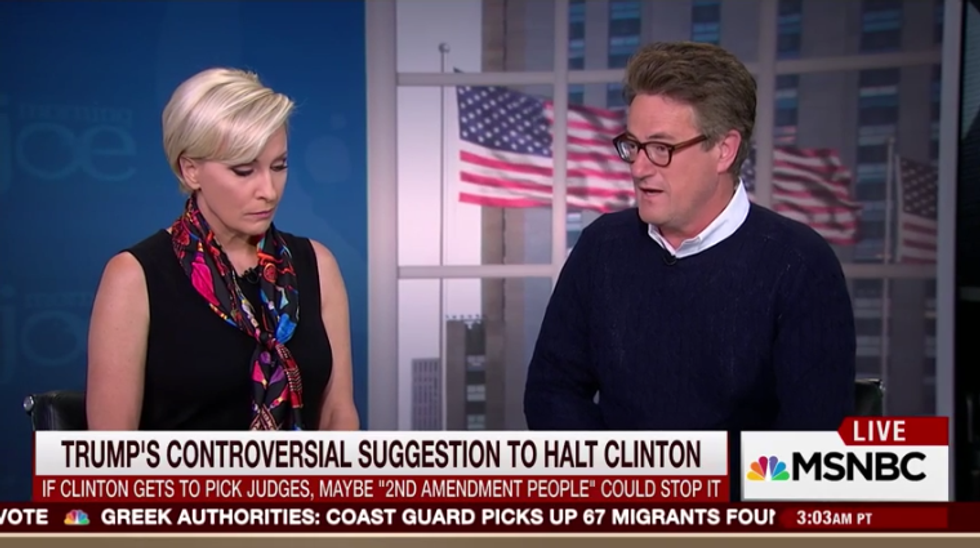 'His candidacy is now toxic to democracy': 'Morning Joe' panel denounces Trump for Clinton threat