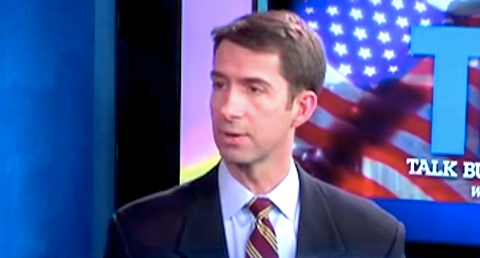 Republicans Tom Cotton and Joni Ernst say Vladimir Putin is not our friend