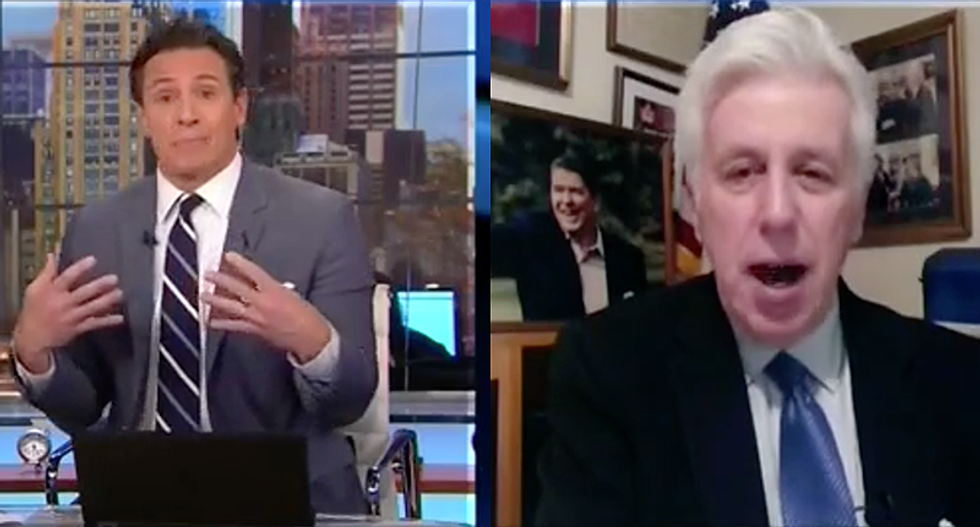 Jeffrey Lord accidentally admits travel ban targets Muslims: 'We're not being attacked by Episcopalians'